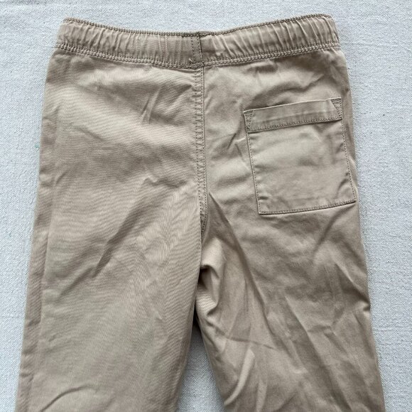 Primary Stretch Chino Drawstring Pant, Light Khaki, Size 5, VGUC, Pair #1 - Picture 7 of 9